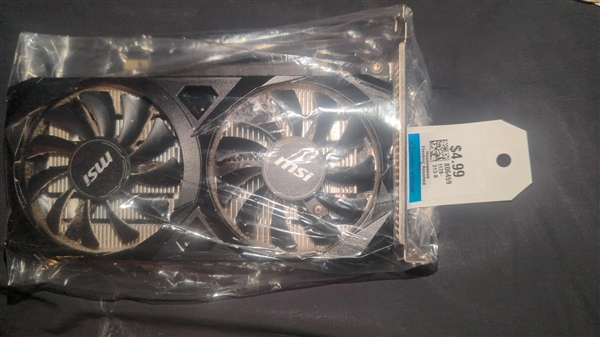 24元拿下RTX 3050！网友二手店捡漏显卡：750 Ti终于能退休了