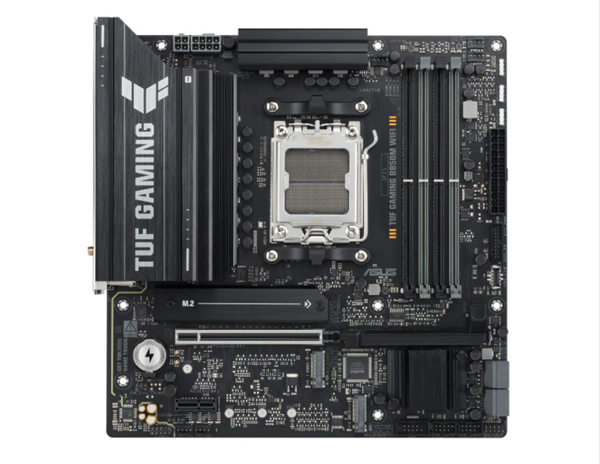 华硕发布TUF B850M WIFI主板:显卡插槽只有PCIe 4.0