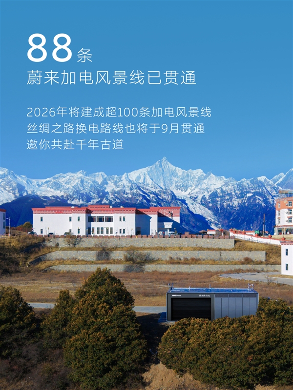 蔚来宣布换电突破1.2亿次：第五代换电站正式投入运营