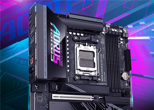 技嘉B850 AORUS ELITE X3D主板首发1999元:针对X3D处理器特殊优化