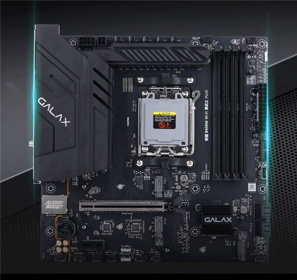 影驰发布B650M黑武士PLUS V2主板:供电、内存、接口齐缩水
