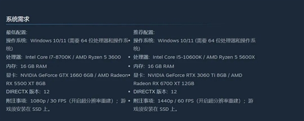 《影之刃零》配置亲民到离谱！GTX 1660就能跑 但4K光追还得RTX 5080