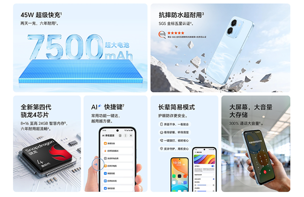 国补到手价968元起!荣耀Play 11T发布:全新骁龙4芯片 六年耐用