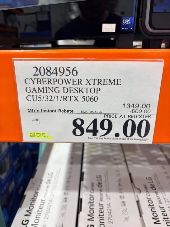 老外又捡漏了!玩家用5300块买到RTX 5060品牌整机