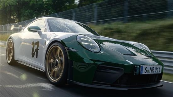专为纽北百年打造!保时捷911 GT3特别版官图发布:全球仅限100台