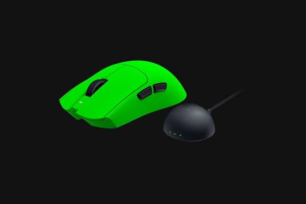 52克超轻量!雷蛇毒蝰V4 Pro电竞绿版发布:1399元、Faker同款