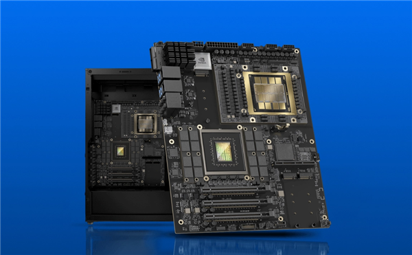 NVIDIA最强台式机开卖!起售价64万元:光内存就有748GB