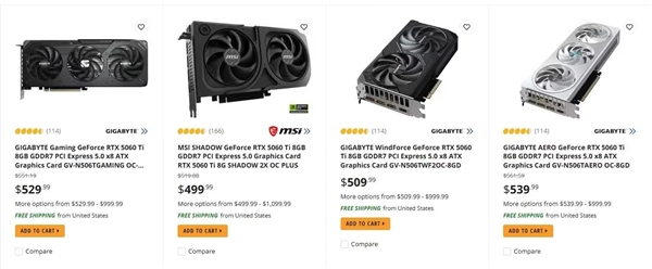 不到半价！RTX 5060 Ti清仓价1627元 有人捡到了