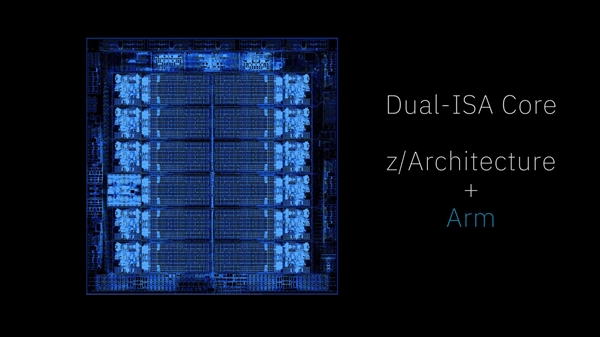 全球首款双架构CPU!IBM同一核心原生跑Arm和Z:2nm、5.7GHz
