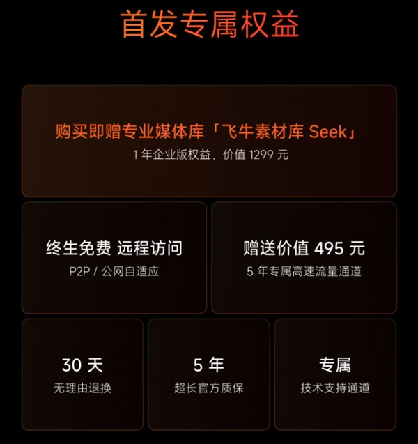 锐龙7加持！飞牛四盘位NAS EVO 4 PRO 将于8月26日开售
