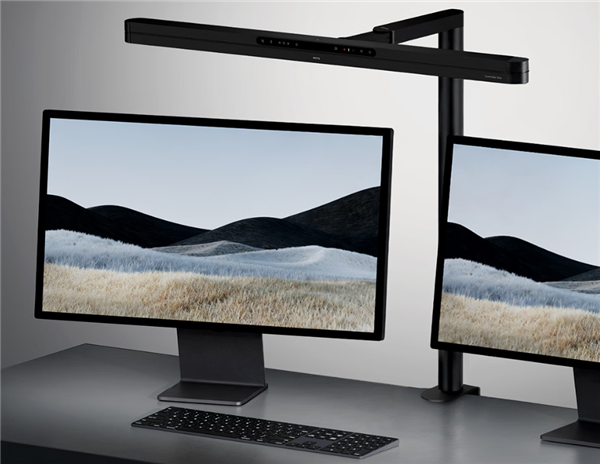 1999元 明基推出ScreenBar Max双屏全景灯：专为双显示器场景设计