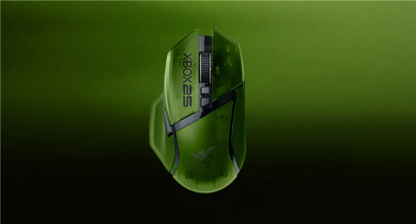 雷蛇公布Xbox 25周年限定外设：半透绿外壳、涵盖键鼠耳机套装