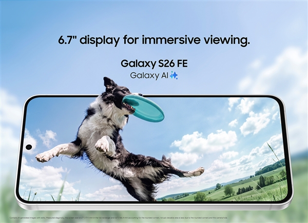4704元起!三星Galaxy S26 FE发布:搭载自研3nm芯Exynos 2500