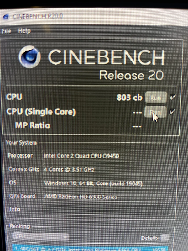 18年前神U还在战!酷睿2 Q9450超频3.5GHz:75帧畅玩《战争雷霆》