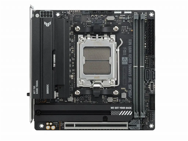华硕推出TUF首款Mini-ITX主板！80A供电、DDR5-9600高频