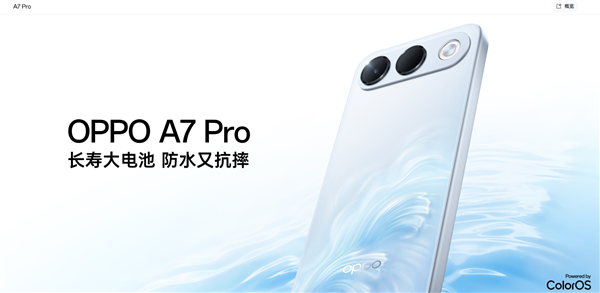 OPPO A7 Pro关键参数出炉:8000mAh电池七年耐用、6.57英寸OLED屏