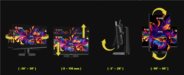 2999元！微星27英寸2K 320Hz QD-OLED显示器开卖：三星第四代面板