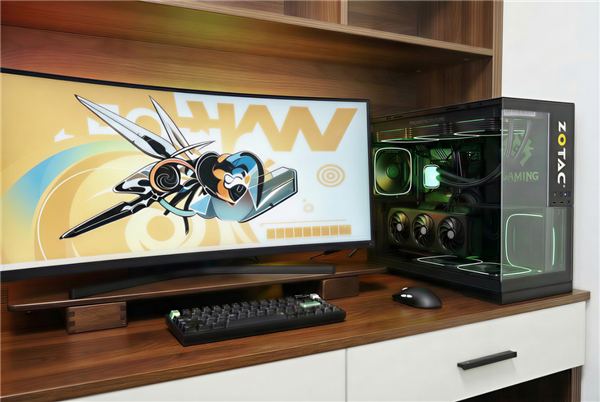 活泼涂鸦新潮流!索泰RTX 5060 XGAMING OC显卡图赏