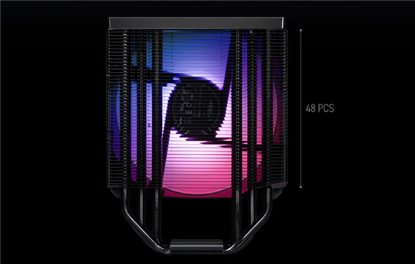 160元 微星PRO COREFROZR AR15散热器上市：单塔五热管直触