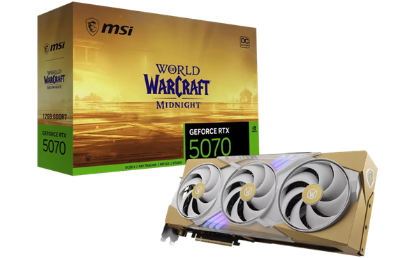 抽奖送“魔兽”显卡!微星RTX 5070联名款+旗舰耳机大放送:总价超6000元