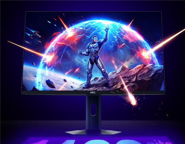 HKC新款24.5寸显示器首发1999元:2K 360Hz QD-Mini LED屏