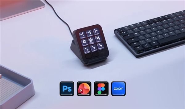 罗技发布MX Keypad控制台：带9个自定义全彩LCD键