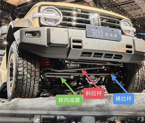 敢和Jeep牧马人掰手腕:坦克300前后硬桥版实车曝光!