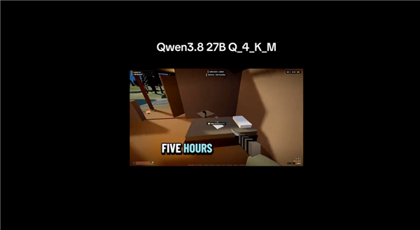 不烧一分云端Token！RTX 3090本地跑Qwen3.8-27B：5小时做出可玩游戏