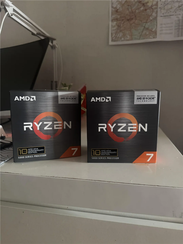买一送一！玩家网购5800X3D竟收到2颗：网友建议赶紧删帖