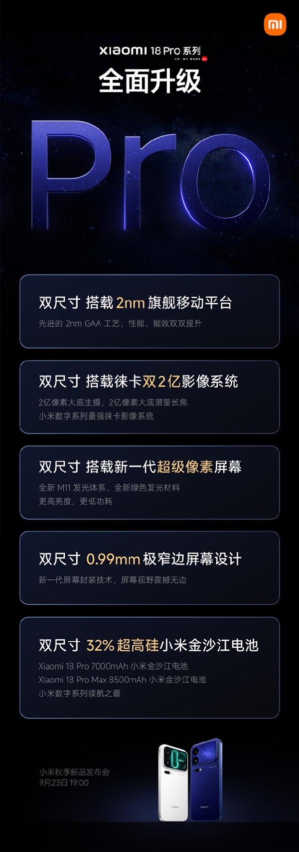 卢伟冰谈小米18 Pro系列定价:是会涨 但相信大家会觉得合理