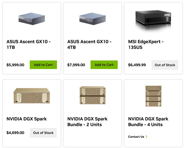 涨声一片！英伟达DGX Spark涨到33550元 RTX Spark下月上市恐再涨
