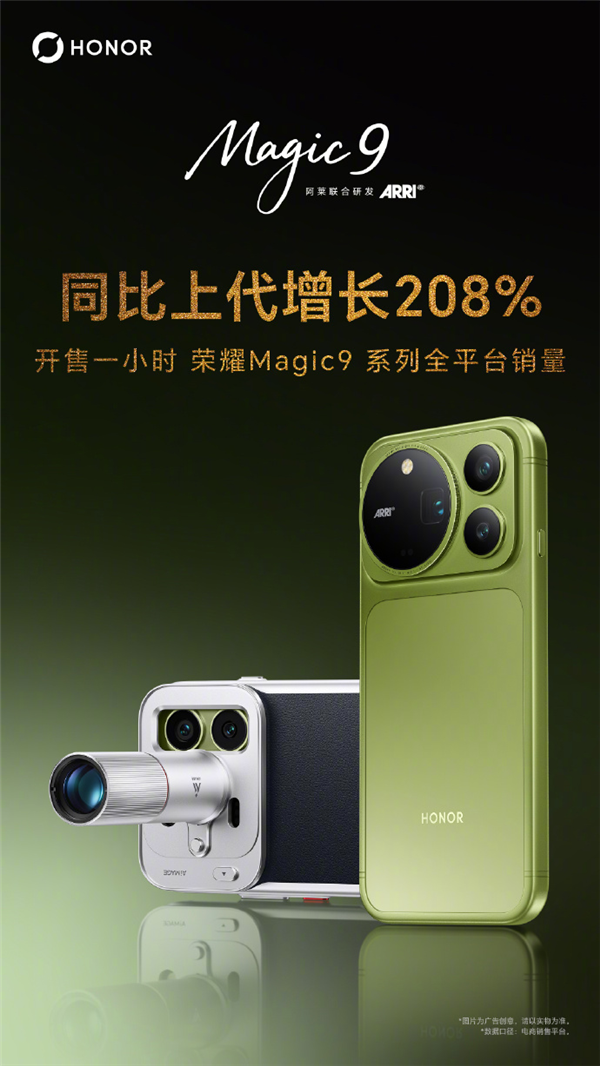 强势杀回前三位居安卓阵营第一!荣耀手机最新周度份额升至14%