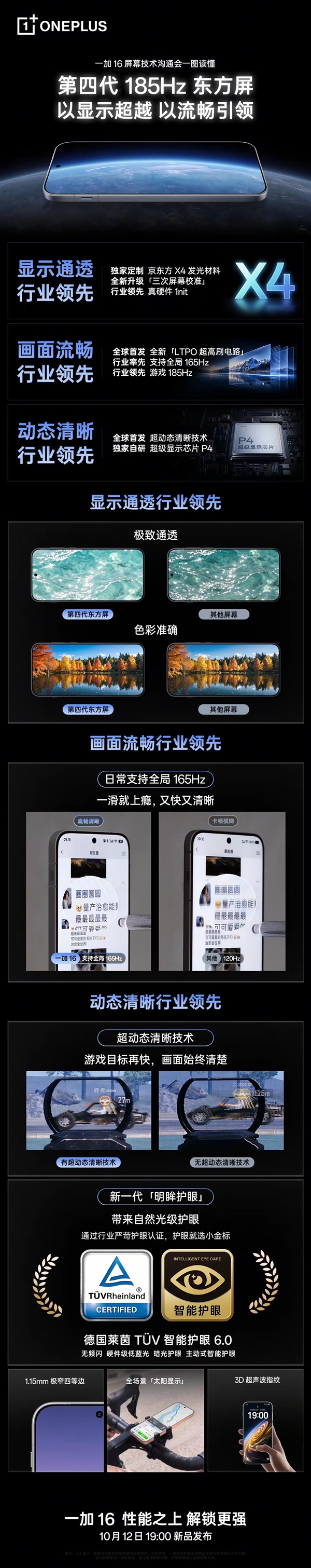 一加联手京东方发布中国屏巅峰之作背后:全球首发16大技术、7大世界第一