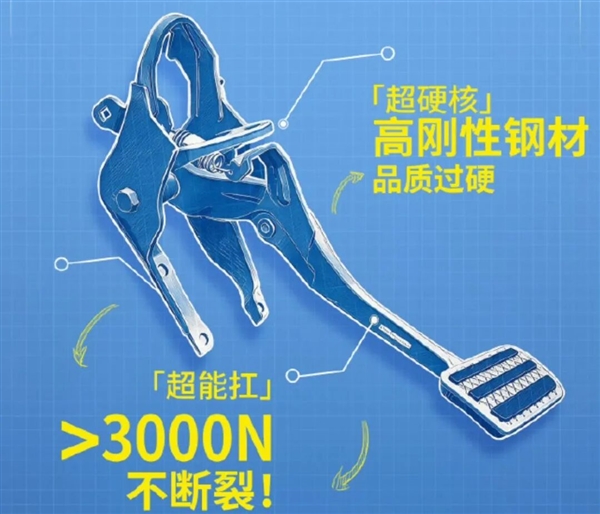 断掉的刹车踏板 该让塑料背锅吗?