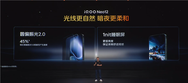 国补到手3149元起 iQOO Neo12发布:骁龙8E5、首发2K 185Hz屏