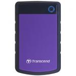 Transcend创见 StoreJet 25H3P 军规抗震移动硬盘 USB3.0 2TB
