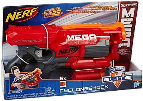 NERF 热火 A9353 MEGA 超级飓风发射器+A9588 拦截发射器标靶套装