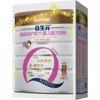 BIOSTIME 合生元 超级呵护较大婴儿配方奶粉 2段 900g