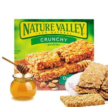 Natural Valley 天然山谷 香脆燕麦饼干 山核桃/蜂蜜口味 252g*7盒
