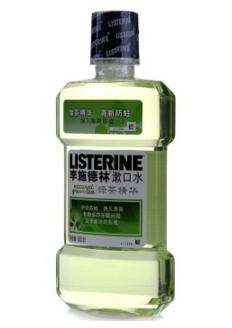 LISTERINE 李施德林 绿茶精华漱口水 500ml*10瓶