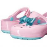 Crocs Kids Carlie Glitter Bow Clog MJ PS可爱童款洞洞鞋