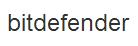 bitdefender