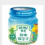 Heinz亨氏 甜嫩豌豆泥 113g 买一赠一原品