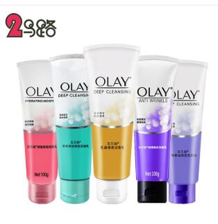 Olay玉兰油男士控油净爽洁面乳买一送一装（洁面100g+洁面48g）